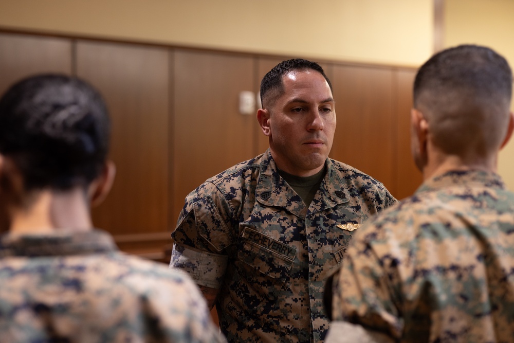 DVIDS - Images - Staff Sgt. Jairo Echeverry receives Navy and Marine ...