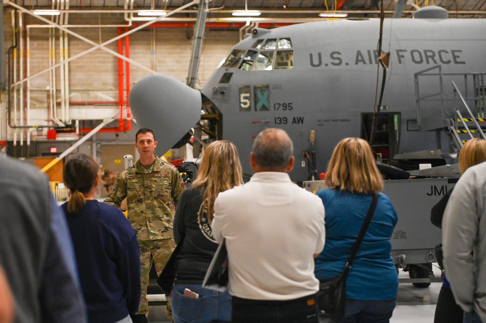 Civic leaders attend Civic Leadership Academy at the 139th Airlift Wing