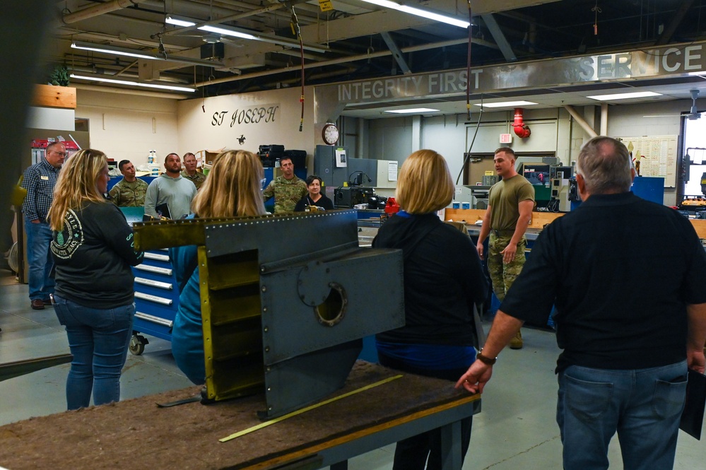 Civic leaders attend Civic Leadership Academy at the 139th Airlift Wing