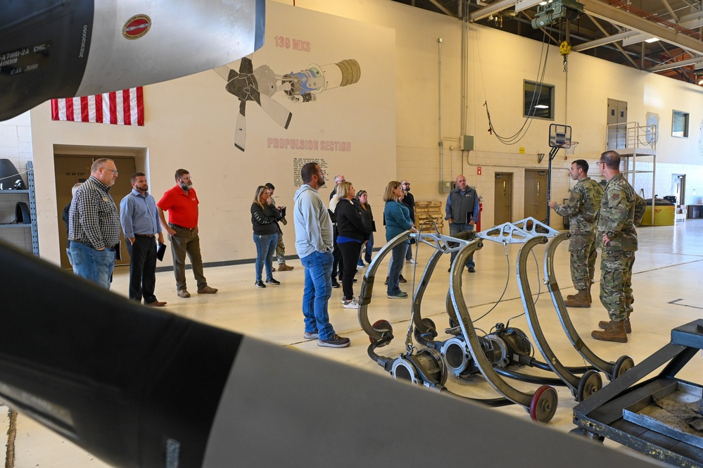 Civic leaders attend Civic Leadership Academy at the 139th Airlift Wing