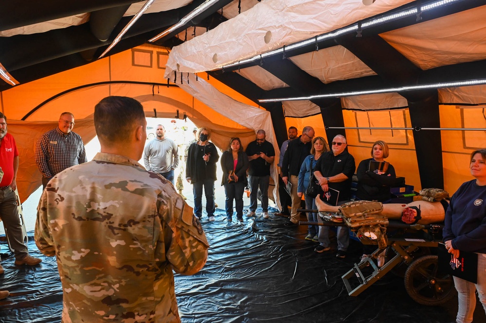 Civic leaders attend Civic Leadership Academy at the 139th Airlift Wing