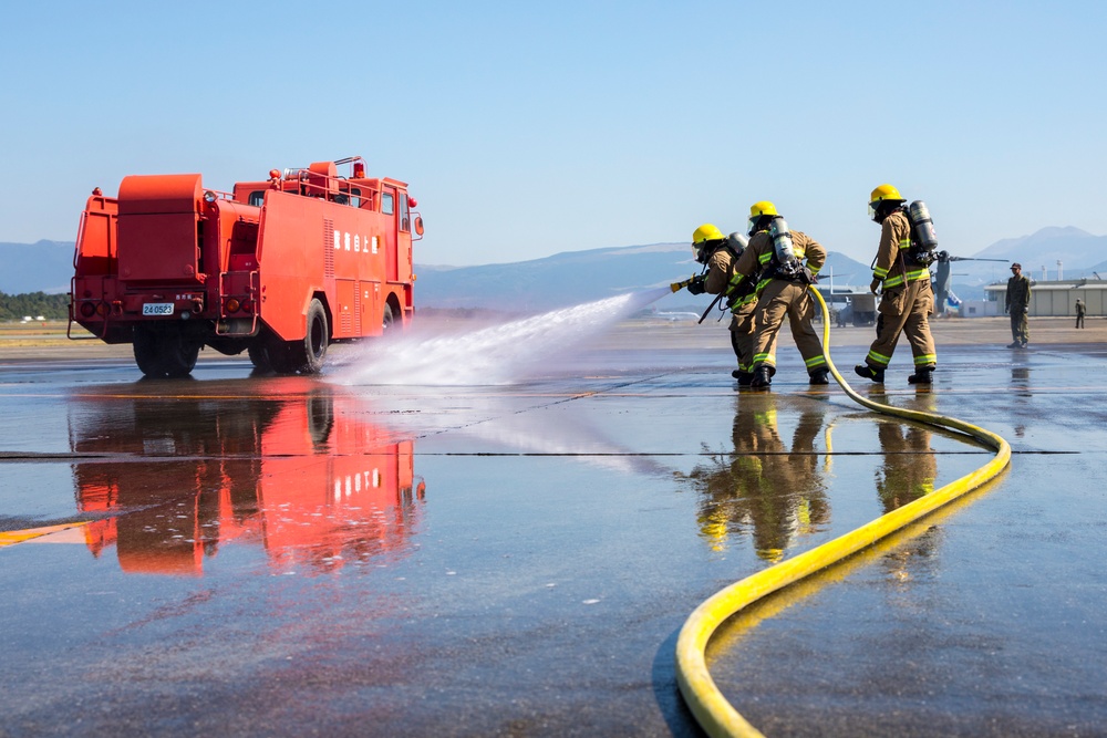 Resolute Dragon 23 FTX | 1st MAW, JGSDF Demonstrate Crash, Fire, Rescue Capabilities