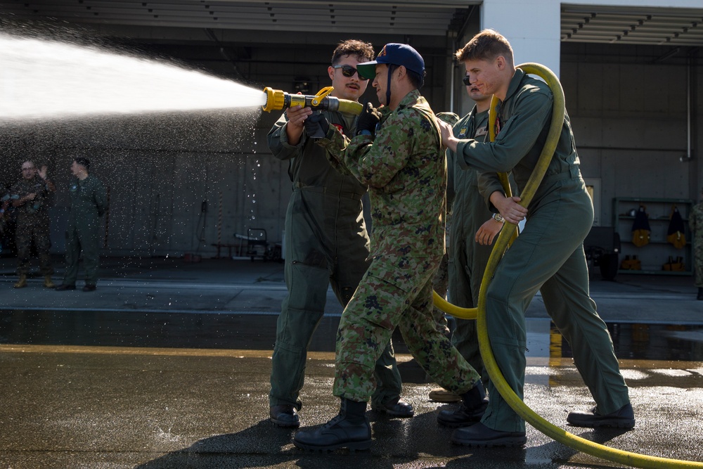 Resolute Dragon 23 FTX | 1st MAW, JGSDF Demonstrate Crash, Fire, Rescue Capabilities