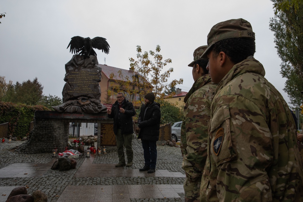 Task Force Marne, NATO allies tour northeastern Poland’s cultural sites