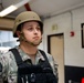 Abraham Lincoln security team stands watch during Force Protection Condition Charlie