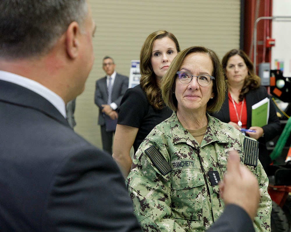 Vice Chief of Naval Operations tours NUWC Division Newport to discuss technology