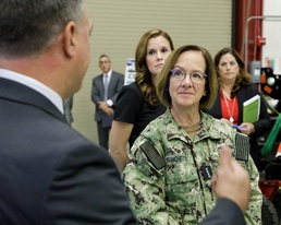 Vice Chief of Naval Operations tours NUWC Division Newport to discuss technology