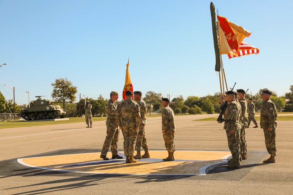 Fort Cavazos Mobilization Support Brigade holds transfer of authority ceremony