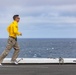 Abraham Lincoln conducts a boot shoot on the flight deck