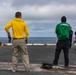 Abraham Lincoln conducts a boot shoot on the flight deck