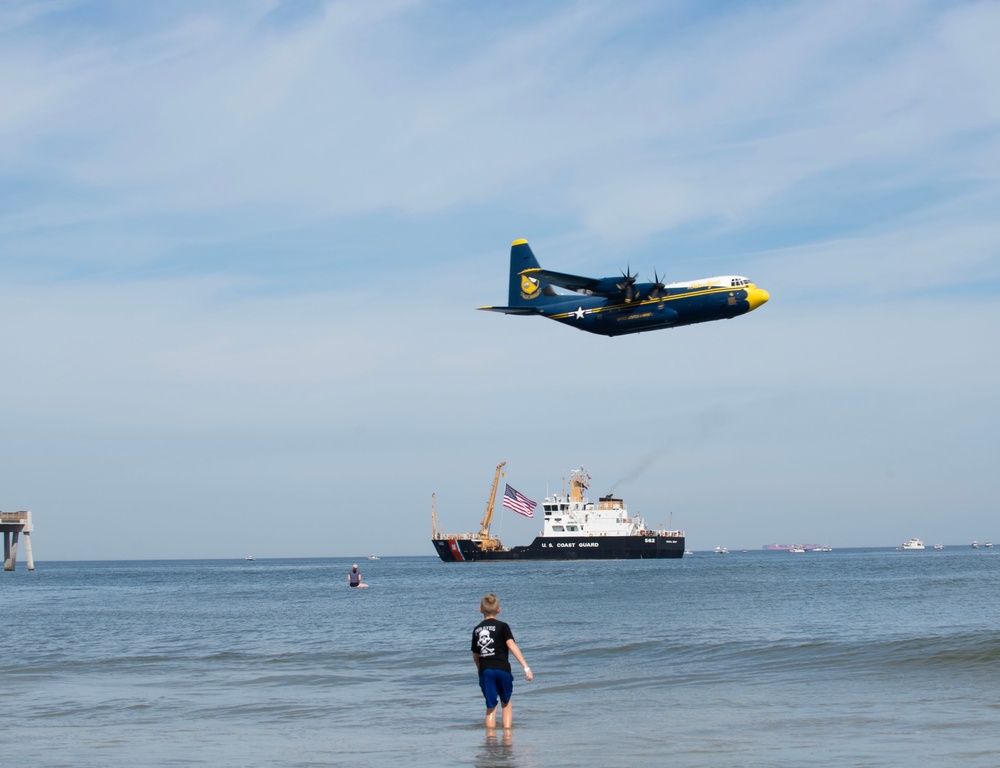 U.S. Coast Guard enforces safety zone at Sea and Sky Air Show 2023