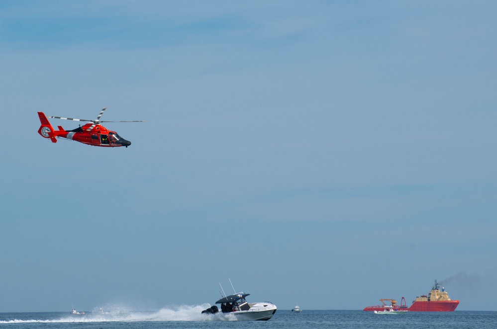 U.S. Coast Guard HITRON demonstration at Sea and Sky Air Show 2023