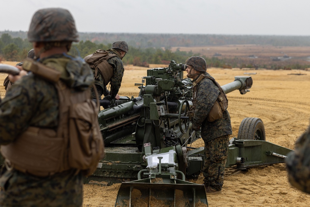 3rd Battalion, 14th Marine Regiment conducts Battalion FIREX 1-24