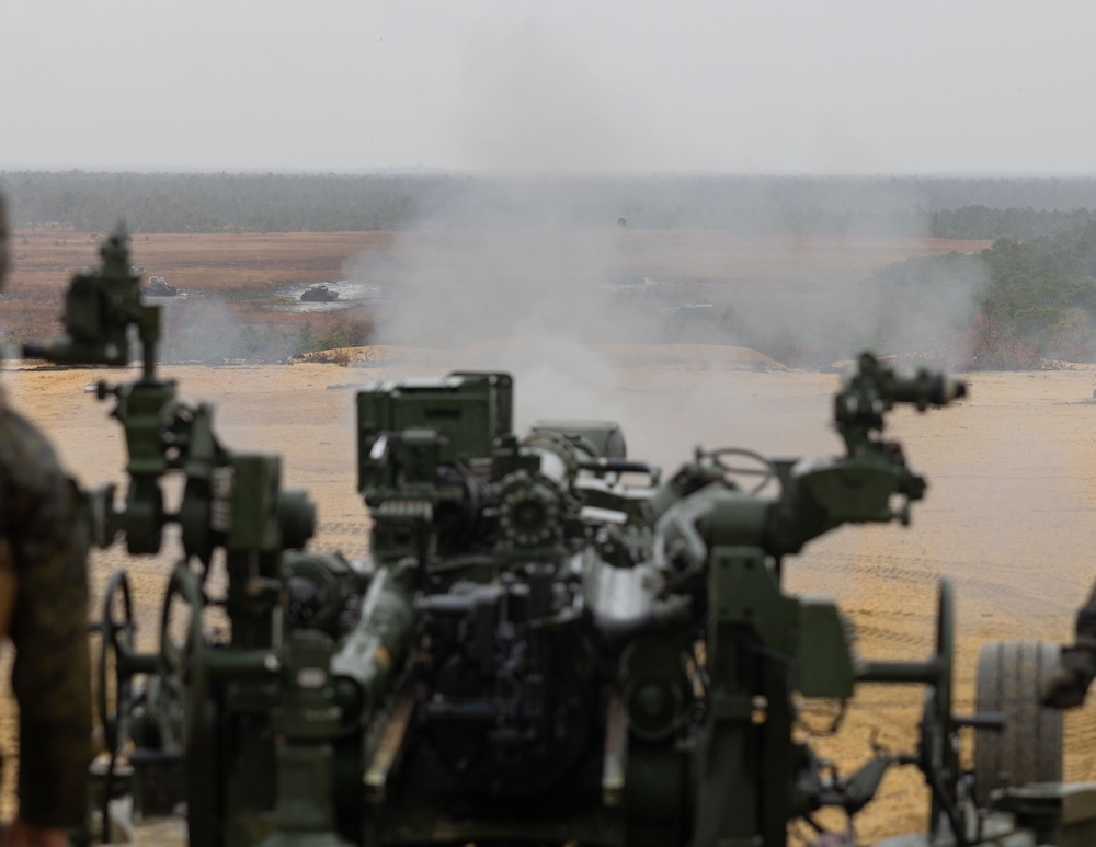 3rd Battalion, 14th Marine Regiment conducts Battalion FIREX 1-24