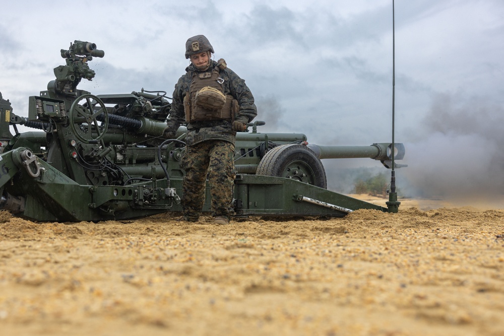 3rd Battalion, 14th Marine Regiment conducts Battalion FIREX 1-24