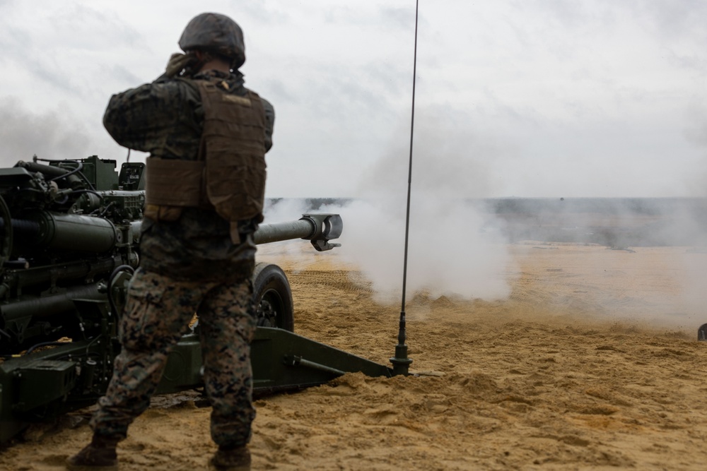 3rd Battalion, 14th Marine Regiment conducts Battalion FIREX 1-24