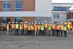 Corps general tours, receives updates on VA Long Beach mega project