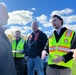 USACE Buffalo District speaks with deputy town supervisor during site visit