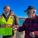 USACE Buffalo engineer speaks with councilman on breakwall