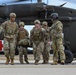 Ellsworth Airmen train with Local Army National Guard on helicopter medical evacuation procedures