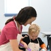 Making spooky snacks with Fort Drum’s Family Advocacy Program