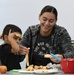 Making spooky snacks with Fort Drum’s Family Advocacy Program