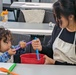 Making spooky snacks with Fort Drum’s Family Advocacy Program