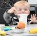 Making spooky snacks with Fort Drum’s Family Advocacy Program