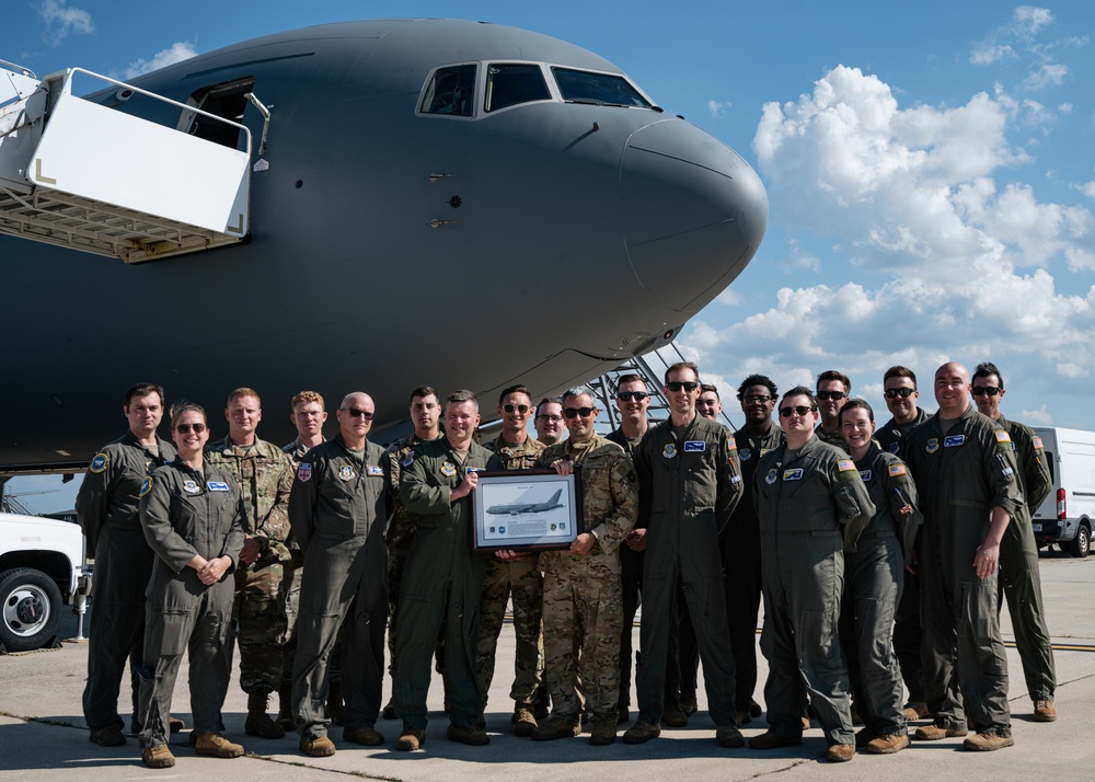 305th AMW Receives 14th KC-46