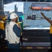 USS Ronald Reagan (CVN 76) conducts replenishment-at-sea with USNS Carl Brashear (T-AKE 7)