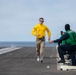 Abraham Lincoln conducts a boot shoot on the flight deck