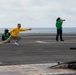 Abraham Lincoln conducts a boot shoot on the flight deck