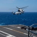 USS Ronald Reagan (CVN 76) conducts replenishment-at-sea with USNS Carl Brashear (T-AKE 7)