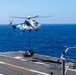 USS Ronald Reagan (CVN 76) conducts replenishment-at-sea with USNS Carl Brashear (T-AKE 7)