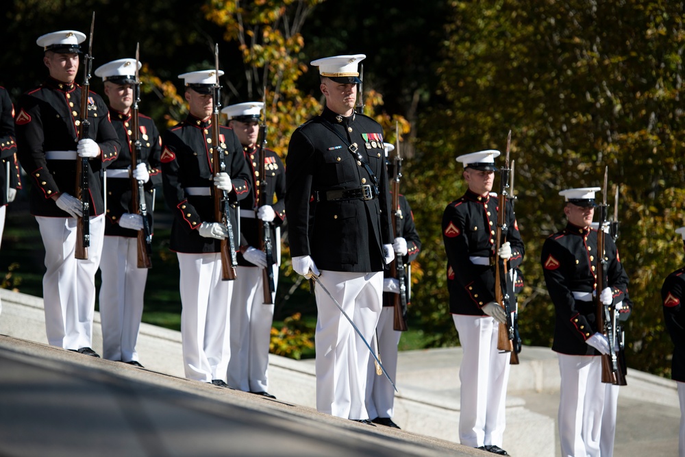 Australian Prime Minister Anthony Albanese Visits Arlington National Cemetery