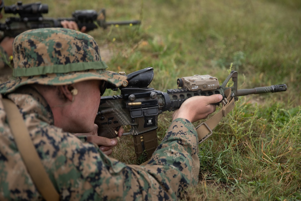 Blue Diamond hosts warfighting skills course for non-infantry Marines Blue Diamond hosts warfighting skills course for non-infantry Marines