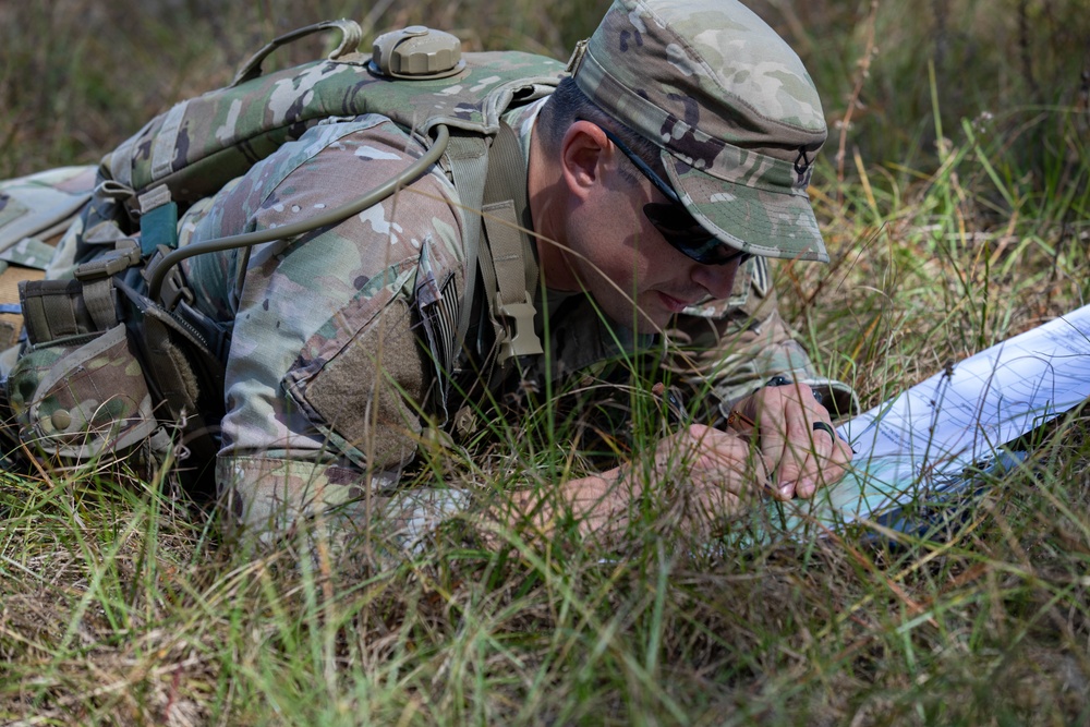 1st ABCT 3ID E3B Land Navigation