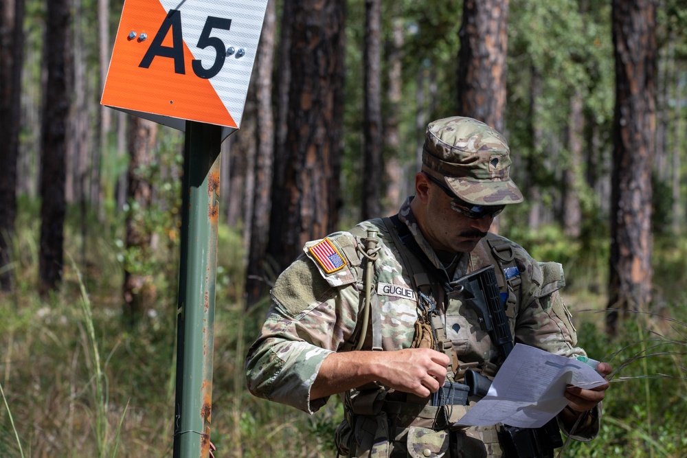 1st ABCT 3ID E3B Land Navigation