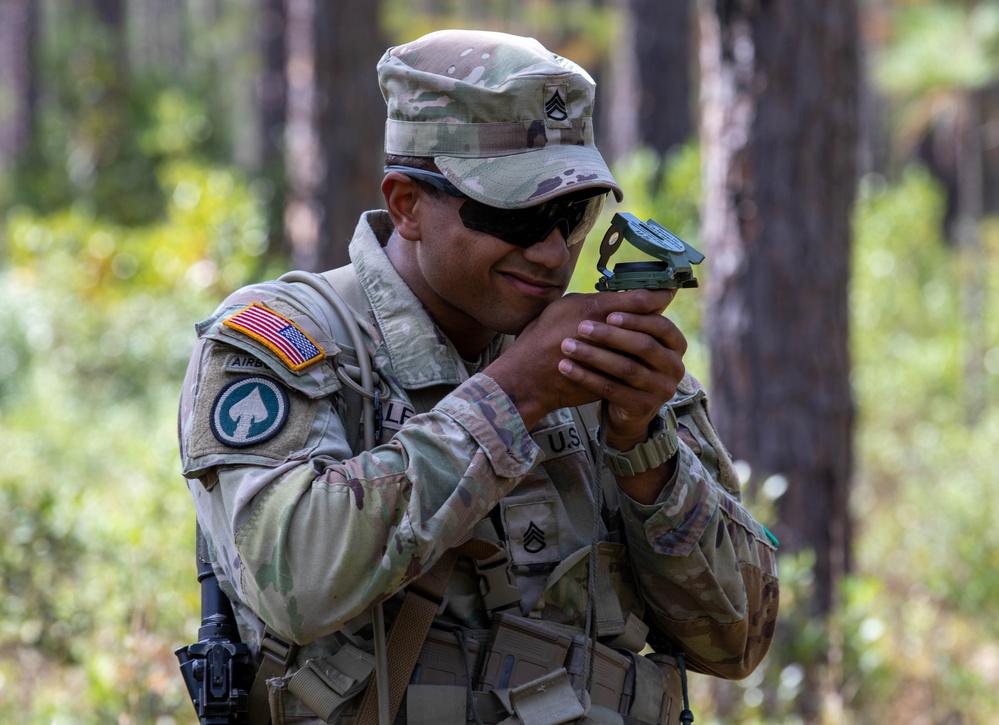 1st ABCT 3ID E3B Land Navigation