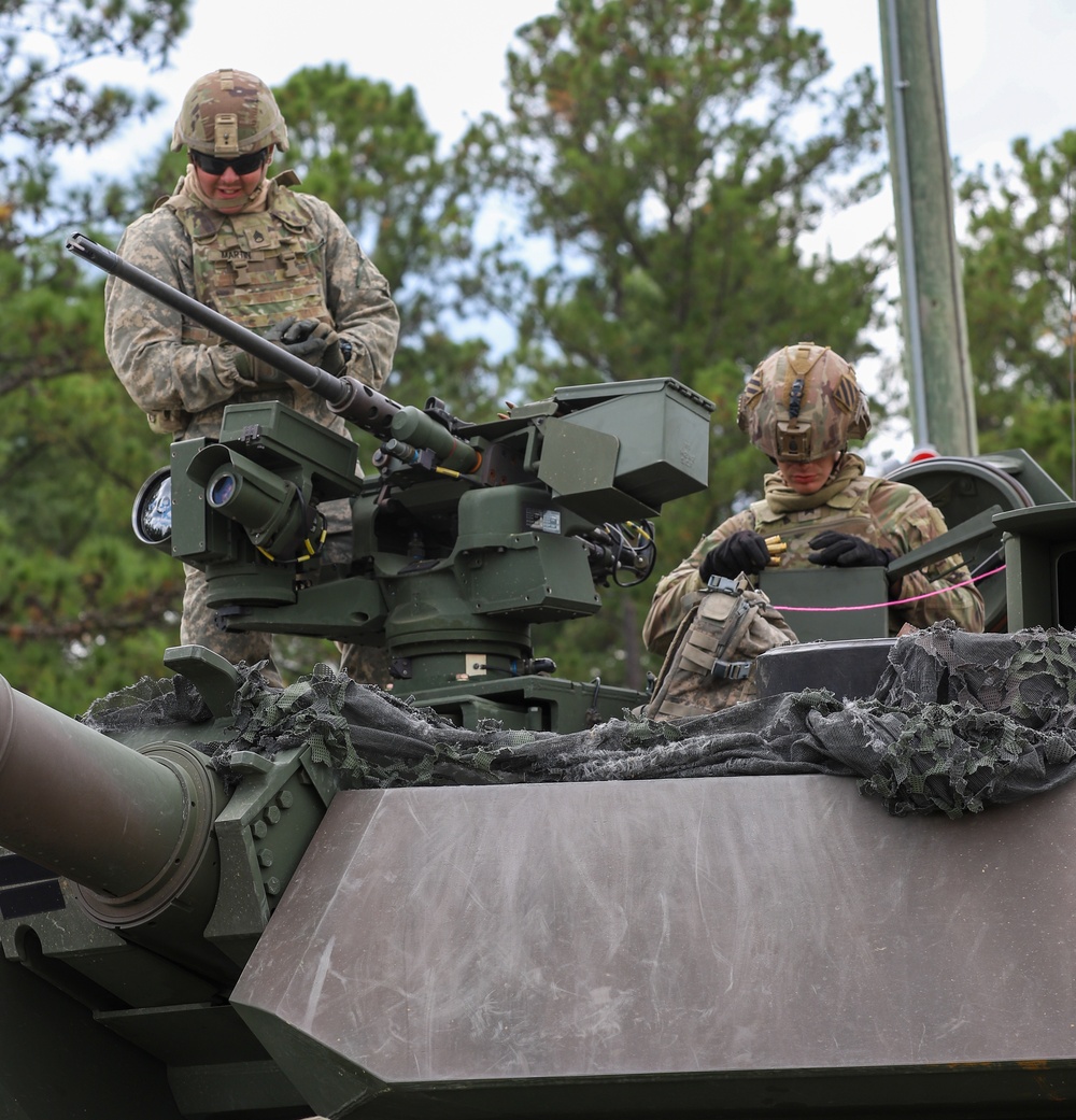 3-69 AR 3ID Soldiers Execute Tank Gunnery Table VI