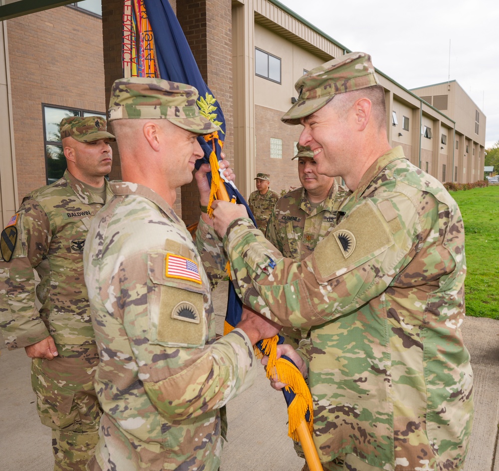 2nd Battalion, 162nd Infantry Holds Promotion and Change of Command Ceremony