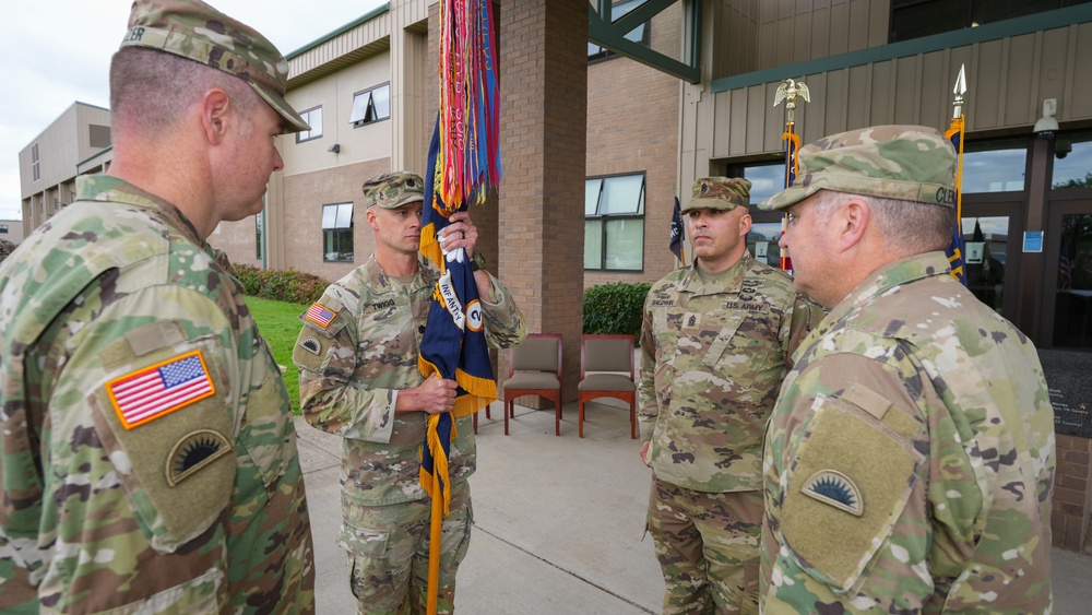 2nd Battalion, 162nd Infantry Holds Promotion and Change of Command Ceremony