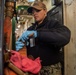 U.S. Navy Sailor Performs Maintenance On Fire Station