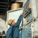 U.S. Navy Sailor Does Maintenance on Electrical Box