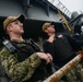 U.S. Navy Sailors Stand Watch