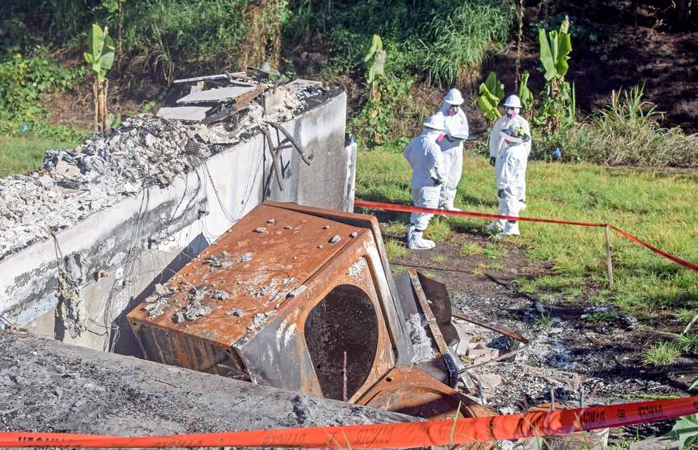 USACE conducts first wildfire debris removal site assessment in Kula, Hawai‘i