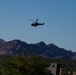 Marine helicopters participate in close air support