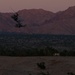 Marine helicopters participate in close air support