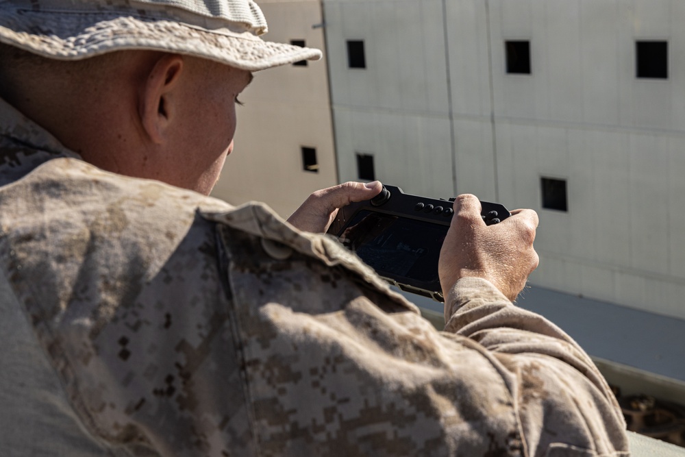 IBX battalion conducts urban operations with new unmanned systems for the first time at Range 220 during Exercise Apollo Shield