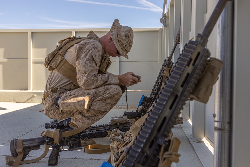 IBX battalion conducts urban operations with new unmanned systems for the first time at Range 220 during Exercise Apollo Shield